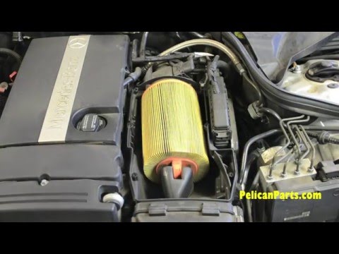 Mercedes C230K Air Filter DIY Replacement
