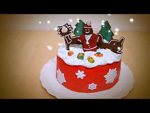 Cake Decoration: How to Decorate Christmas Cake ...