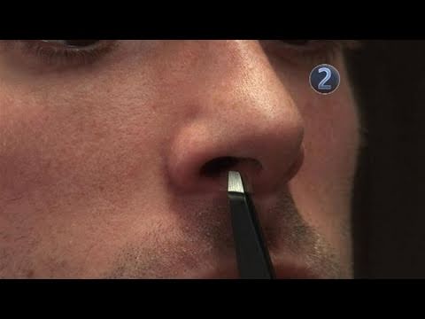 how to remove nose hair