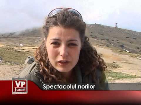 Spectacolul norilor la 2200 de metri altitudine