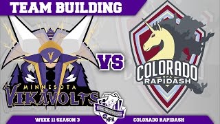 Minnesota Vikavolts Team Building NPA S3 Week 11: VS Colorado Rapidash | Pokemon Sun and Moon by aDrive