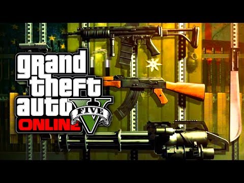 how to remove weapons in gta v