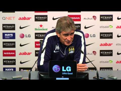 PELLEGRINI PREVIEWS SPURS | City v Spurs press conference part 1