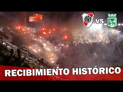 Video - EL MEJOR RECIBIMIENTO DEL SIGLO - River Plate vs Atlético Nacional - Copa Sudamericana 2014 - Los Borrachos del Tablón - River Plate - Argentina