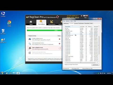how to remove reg pro cleaner