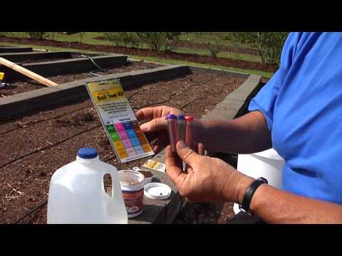how to perform soil test