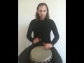 Djembe Lesson - 3/4 roll over 4/4 rhythm
