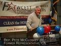 Rep. Pete McCloskey Supports Jay Fawcett