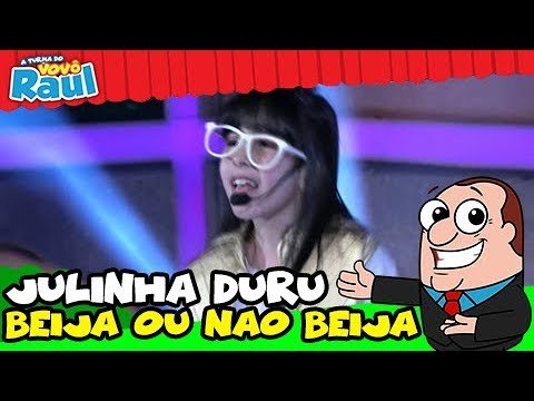 Programa Raul Gil - Julinha Duru (Beija ou Não Beija) - Homenagens MC Gui