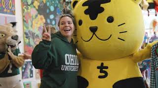 Celebrating 50 Years: OHIO and Chubu Mascots Connect