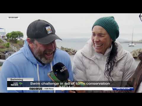 Swim Challenge in Aid of Turtle Conservation | SABC News