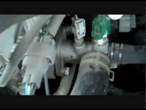 How to replace the Coolant Temperature Sensor 2001 Toyota Camry Solara 4cylinder