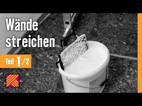 Version 2013 Wände streichen Kapitel 1: Planung & Untergrundvorbereitung | HORNBACH Meisterschmiede