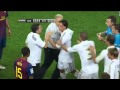 Mourinho Pulls Vilanova Ear Marcelo hacks down Fabregas Ozil Villa Red Card