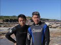 diving with andy and wendy
groper feeding, schools of catfish and port jackson

by: brian lam