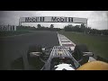 F1 Hungaroring, Hungary GP 2008 - Coulthard Onboard Slow Lap