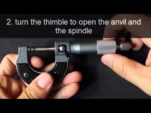 how to use screw gauge
