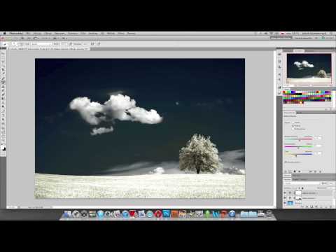 Efekt zdjęć IR w Photoshopie - poradnik wideo