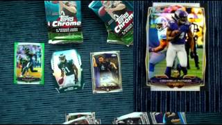 2014 topps chrome football box break