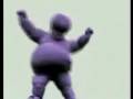 Kozo...the dancing purple hippo