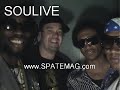 Soulive (Band) Lead vocalist sings for SPATE Magazine