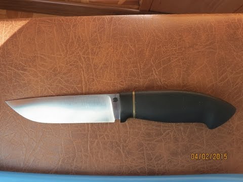 Делаем охотничий нож видео