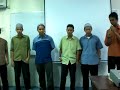 Nashid performance from SMKAKK students during KEM 2008