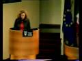 2001 - Silvia Ferretto al Convegno degli ex deportati nei campi di concentramento nazista