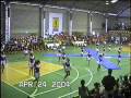 Apresentação de ginástica olímpica.
