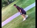 Justin walking with pants down 2