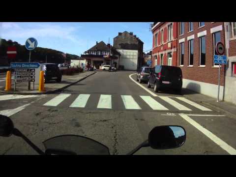 Cruising through Dinant
