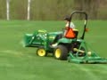 Mowing With JD 2305