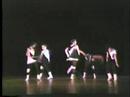 lisa nicks and a crew of spunky women including beverly shurley, brenda marshall, tami corley, norma cullick & cynthia word in daily gyrations invented by dyde to gordon's raucous score for tenor sax & electric guitar in this excerpt from the larger work. critics thought it a 