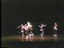 lisa nicks and a crew of spunky women including beverly shurley, brenda marshall, tami corley, norma cullick & cynthia word in daily gyrations invented by dyde to gordon's raucous score for tenor sax & electric guitar in this excerpt from the larger work. critics thought it a 