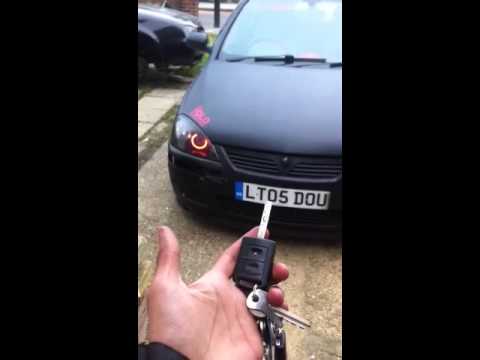 how to fit angel eyes corsa c