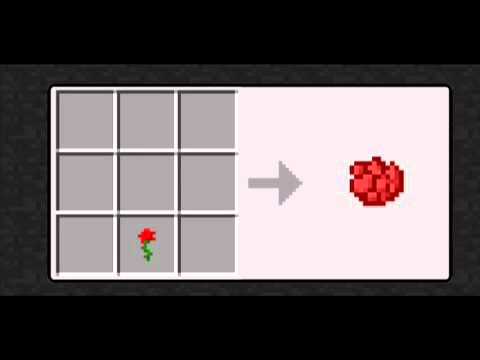 how to make pink dye in minecraft pc
