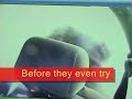 Burglars get smoked right out! (Smash and Grab security)