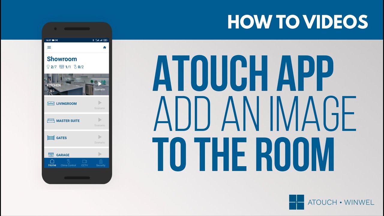 Atouch App - Como adicionar uma imagem a divisão