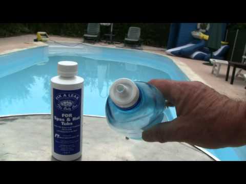how to find leak in pool plumbing