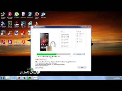 how to unlock sony xperia z