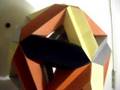 videos de Carmen Sprung Icosahedron, Brown Black and Yellow (Modular Origami)