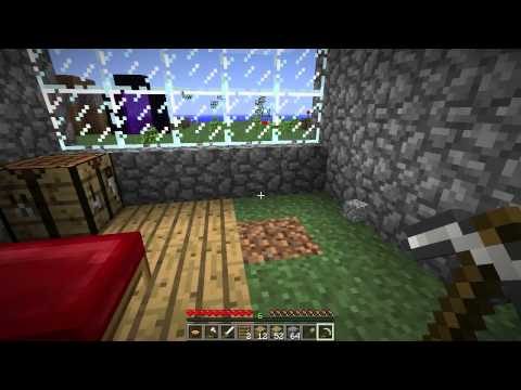 Minecraft Swimming Island Survival - Buraczany szałas z drabinkami... Ep.8