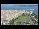  Corfu from Air Ionian Island Greece Korfu Kerkyra Kerkira unesco island isle ionian greece sea