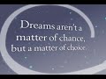 The Power of the Dream