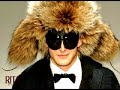 Will Chalker model blue foundation fashion catwalk backstage