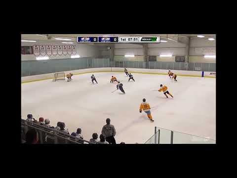 Porter Byrd-Leitner primary assist to MacAusland for Team Forest at 16u National Camp