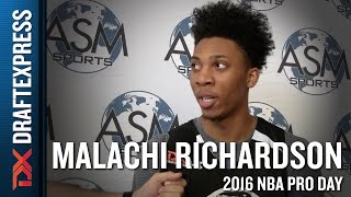 Malachi Richardson Interview and Highlights from ASM Sports Pro Day