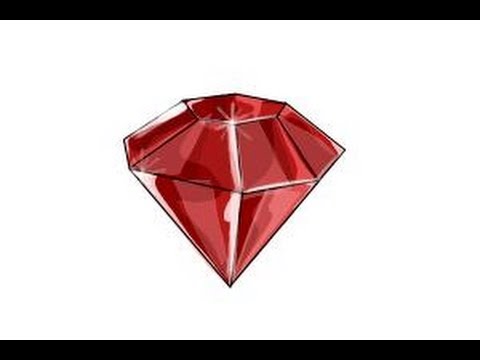 how to draw gems