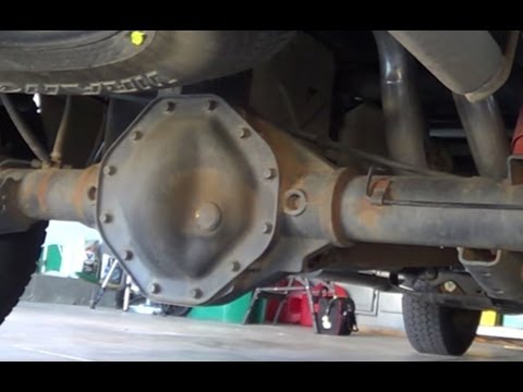 2005 Dodge Ram 1500 Hemi Rear Axle Differential Fluid Change