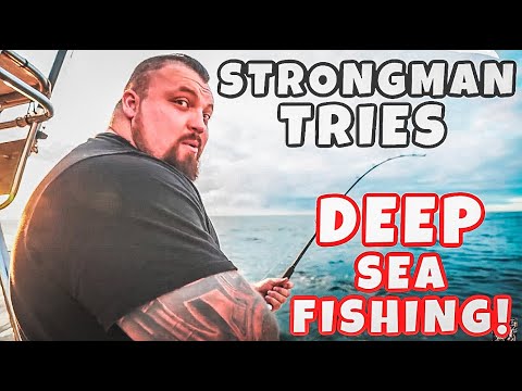 Strongman Tries Deep Sea Fishing | Australia Vlog